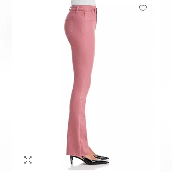 NWOT L’AGENCE Ruth Coated Hot Pink Jeans Size 29 - Picture 10 of 12